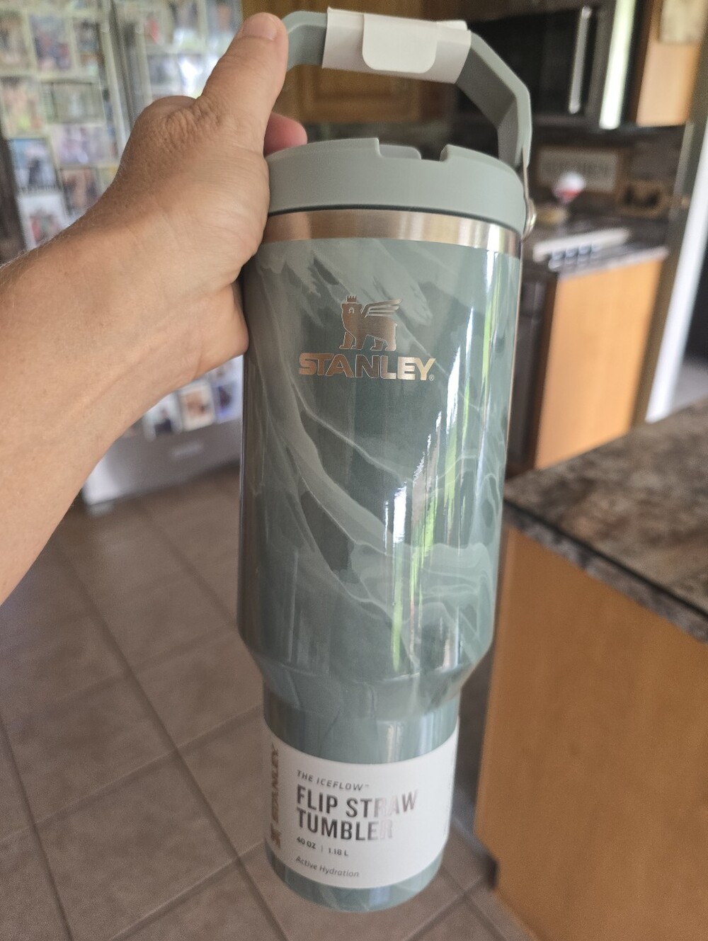 Stanley 40 Oz Flip Straw Tumbler Agate Callacata New